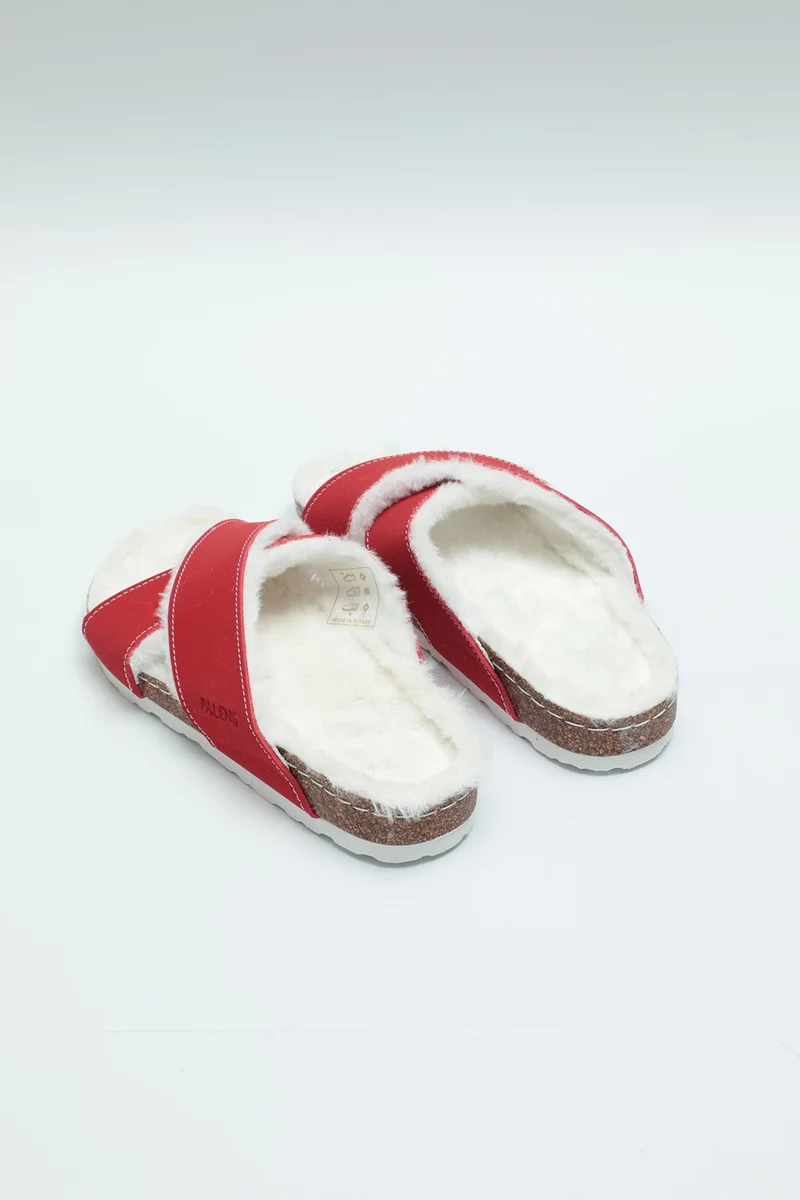جيزر Paleng Cork Sole Winter Women's Slippers