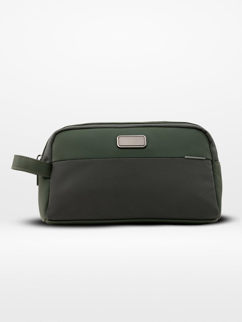ORYX O-Pouch Stylish Modern Essentials Organizer Pouch Spacious & Textured Green - Image 1