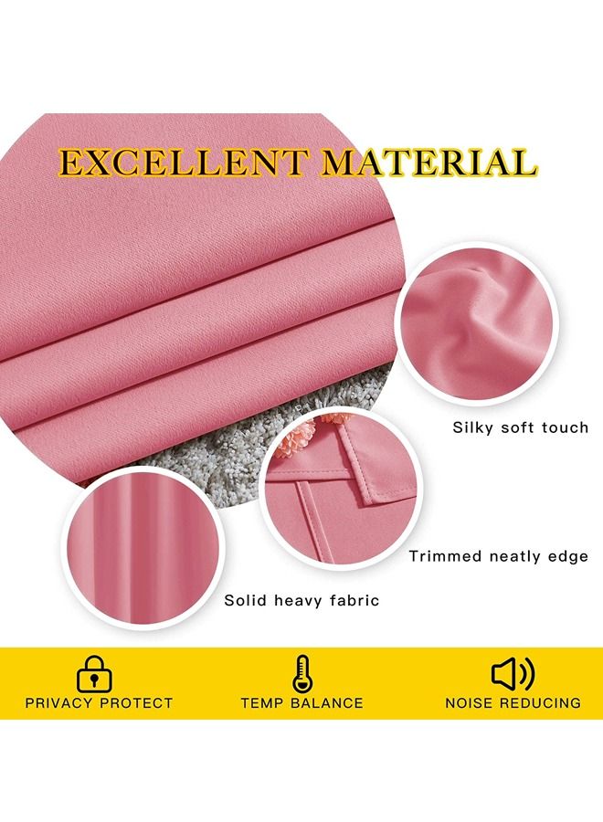Arabest 2-pack curtains, treated curtains, grommets, heat-insulating blackout curtains, off-white 100x200cm - Image 5