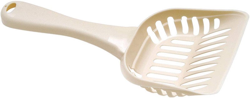 Petmate Litter Scoop for Cats, Large Size, Bleached Linen - Image 2