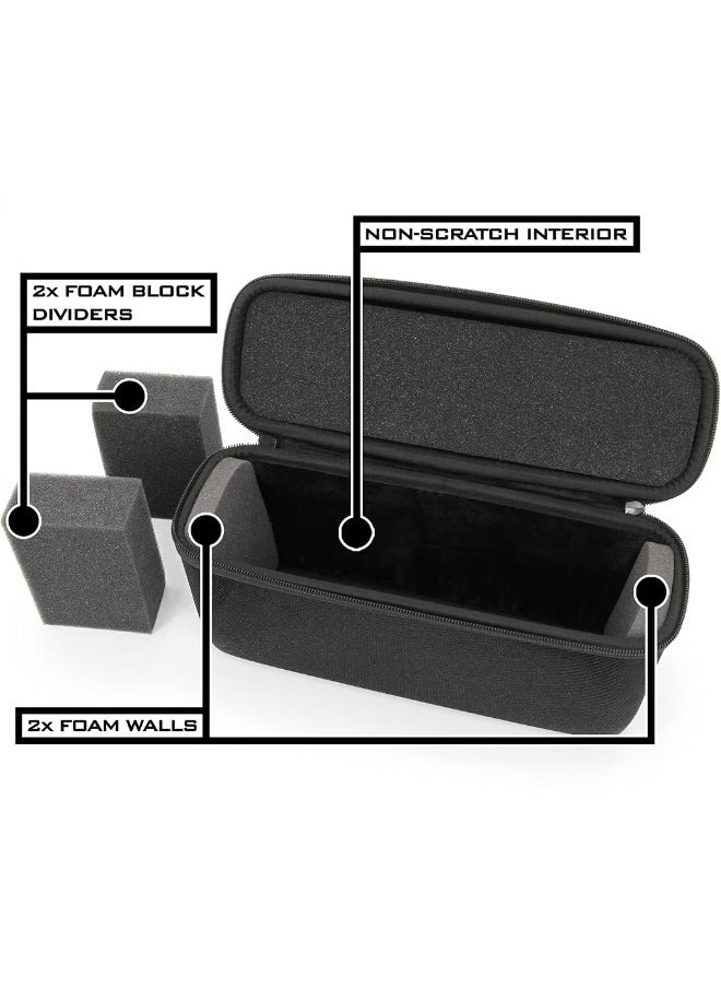 CASEMATIX - CASEMATIX Graded Card Case Compatible with 30+ BGS PSA Graded Sports Trading Cards or 140+ Top Loader Card Storage Case with Scratch Resistant Custom Card Carrying Case Interior - Image 1