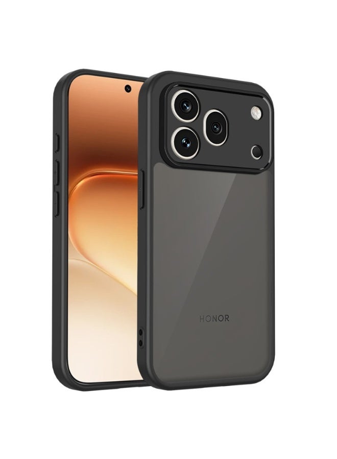 Tm Honor 600 Pro Case TM Semi-Transparent Cover | Shockproof Protective Case with Camera Protection, Slim Lightweight Design - Image 1