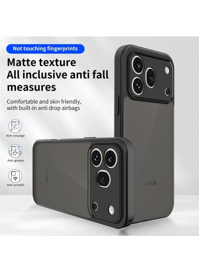 Tm Honor 600 Pro Case TM Semi-Transparent Cover | Shockproof Protective Case with Camera Protection, Slim Lightweight Design - Image 2