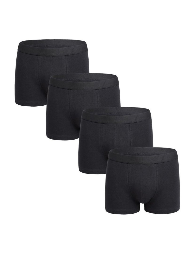 Loquat 4PCS Men Breathable Underwear Brief Boxers Sets 
