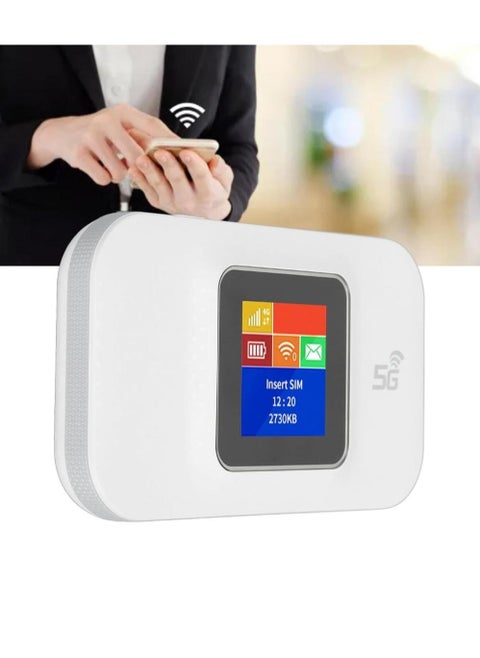5G Mobile WiFi Router  High-Speed Portable Wireless Hotspot for Travel, Home, And Remote Work, Wireless 5G Internet Router, Mobile Internet Device, Portable 5G Router