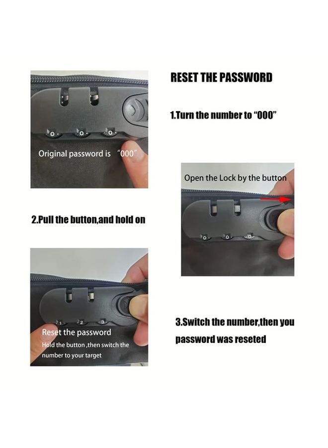 Gray Document Bag 3 Layer File Storage Case With Water Resistant Zipper Portable Travel Home Organizer For Laptop Files Certificates - Image 5