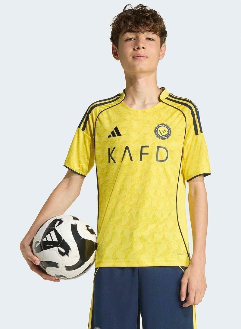 Adidas Al Nassr Fc 2025/2026 Home Jersey Kids - Image 4