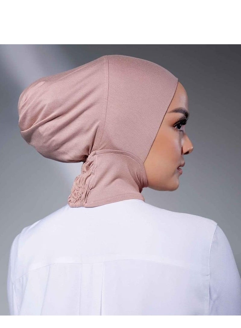 SYOSI Women Under Scarf 3PCS Chemo Headwear Turbans for Hijab Cap Islamic Muslim Underscarf Bonnet Head Wear Neck Cover - Image 5