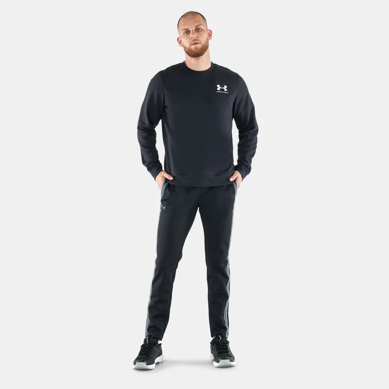 UNDER ARMOUR Black Men's UA Rival Terry LC Sweatshirt for Men | Best Price UAE