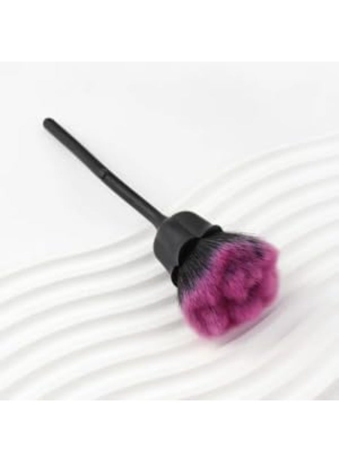 3D rose-shaped makeup br ush for blush and bronzer - Image 3