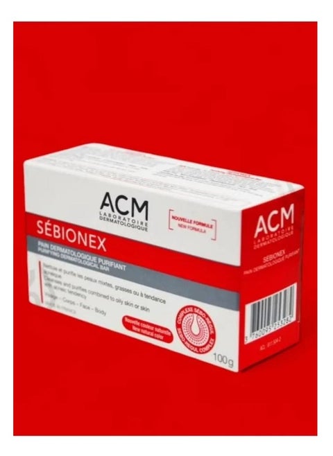 ACM Sebionex Purifying Soap for Dermatological Diseases 100g