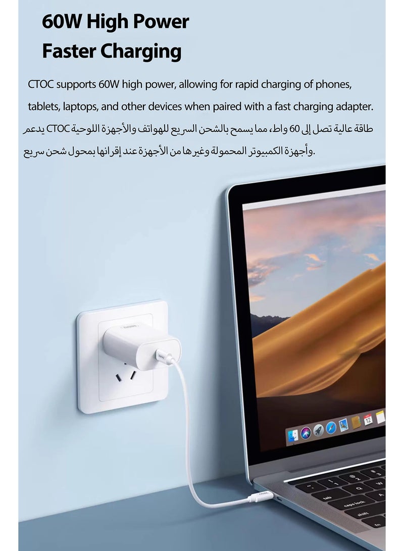 JOYFOCUS Multi-functional USB charging adapter kit, 5-in-1 USB-C conversion kit (USB-A and Type-C), data transfer, card storage, tray eject pin, phone stand - Image 5