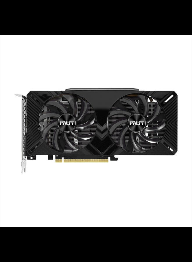 بالت بطاقة رسومات جيفورس RTX 2060 ثنائية المروحة مكسورة السرعة أسود - Image 1