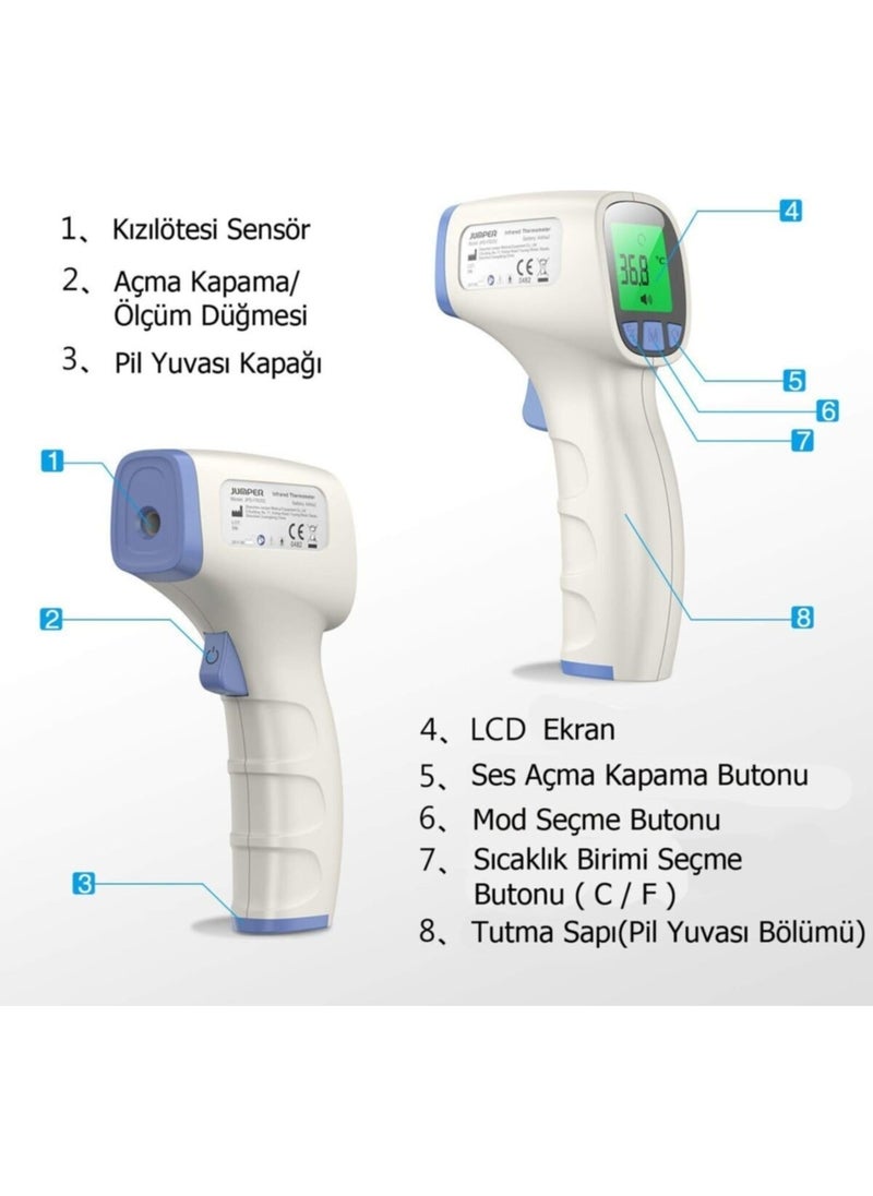 jumper Medical Non-Contact Thermometer Blue  - Image 2