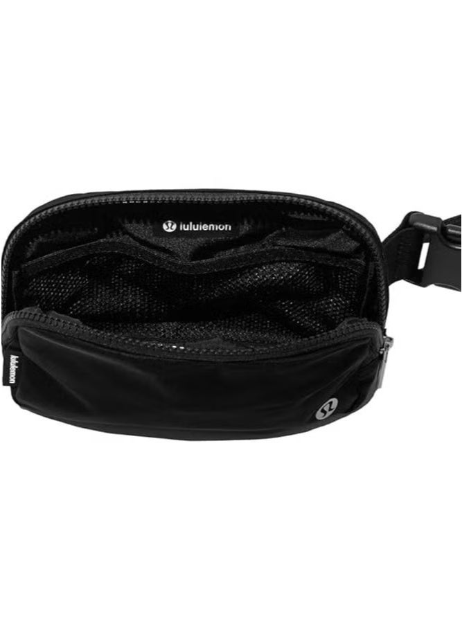 Lululemon Everywhere Belt Bag, Compact, and Convenient Belly Bag with Zippered Pockets, Easy-Access Exterior Pocket, and Interior Essentials Pocket for On-the-Go Storage, Black  - Image 4