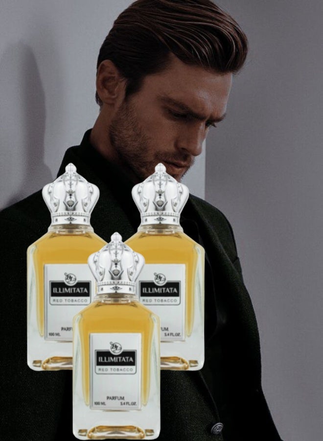 بي إل 3 قطع عطر إليميتاتا ريد توباكو 100مل - Image 1