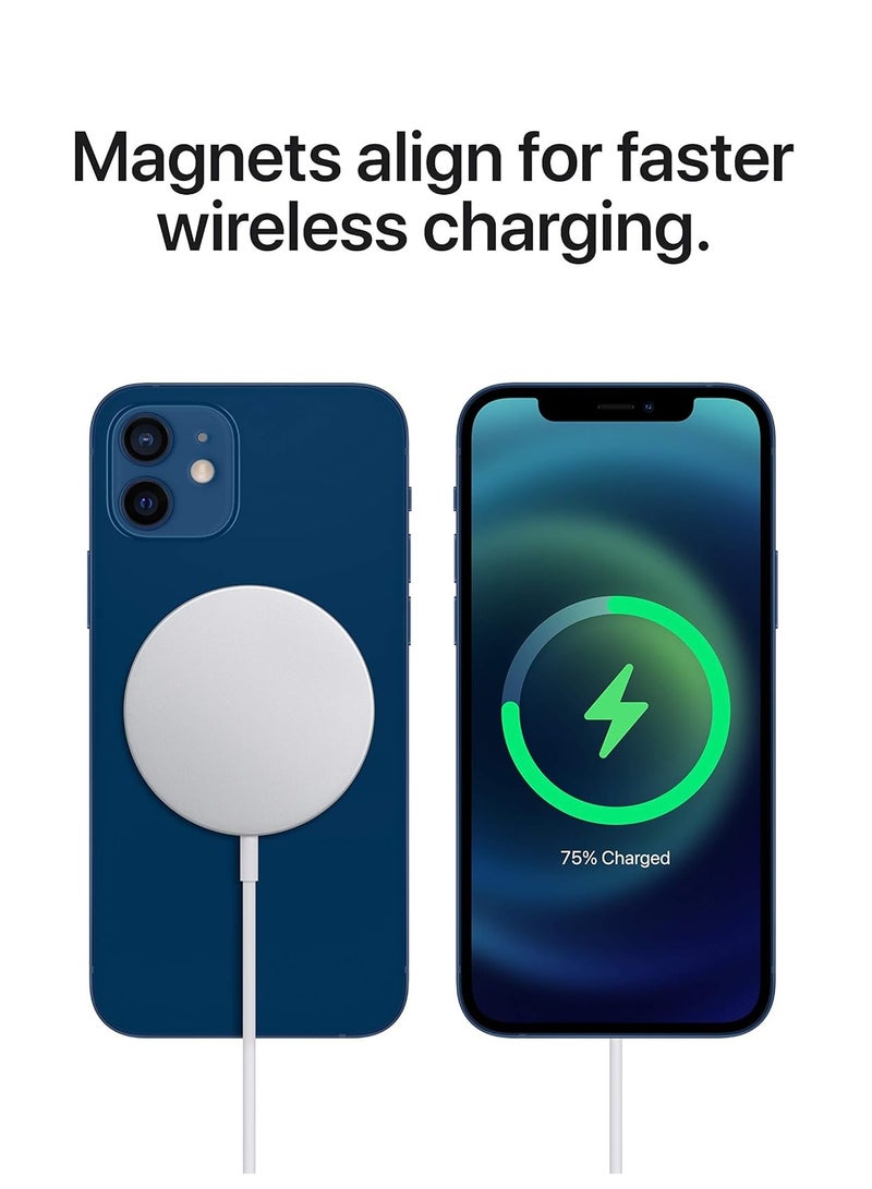 cyleto Wireless Charger for iPhone 15/14/13/12 Series, Fast Charging Magnetic Charger Compatible with Samsung Galaxy Series, 15W Phone Charger Charging Pad  - Image 1