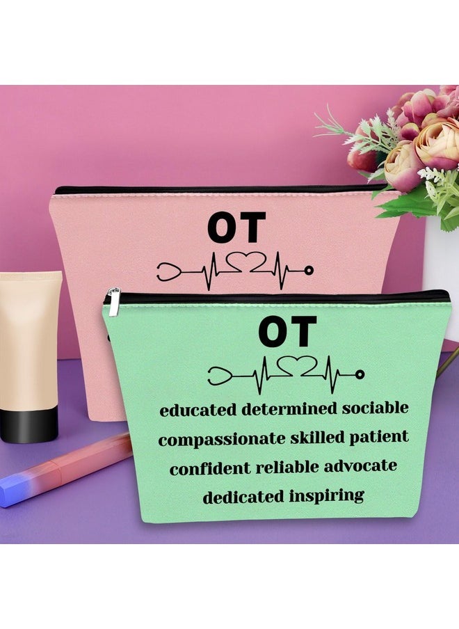 2Pcs Occupational Therapist Gifts Makeup Bag Certified Occupational Therapy Assistant Gifts Cosmetic Bag Ot Thank You Gifts Ot Teacher Appreciation Gifts Retirement Birthday Gifts - pzsku/Z0DAC52D3D54028FA67CBZ/45/_/1730892647/fb2241ab-9cc7-4e13-96b9-7eac6725fe04