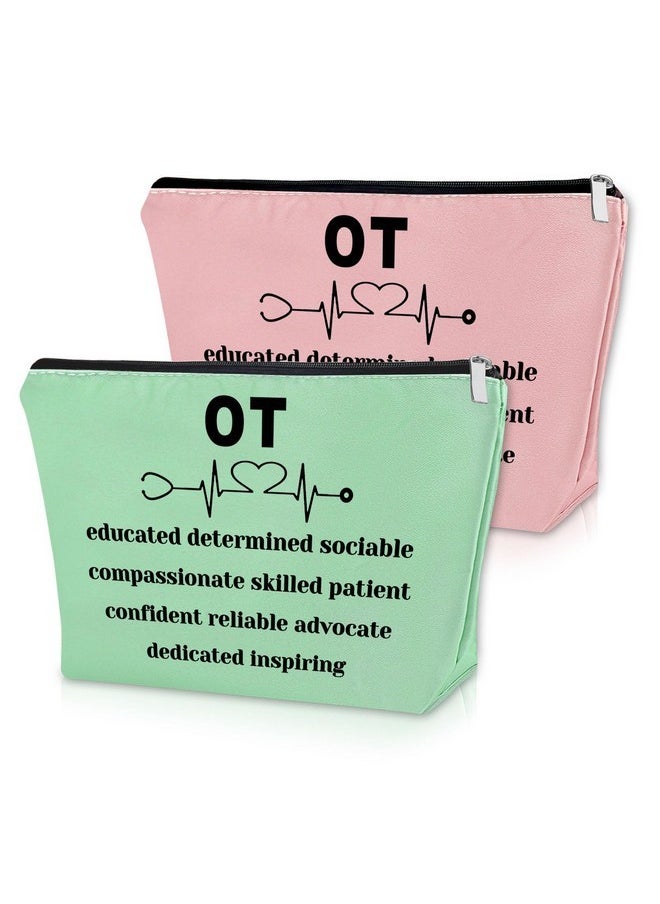 2Pcs Occupational Therapist Gifts Makeup Bag Certified Occupational Therapy Assistant Gifts Cosmetic Bag Ot Thank You Gifts Ot Teacher Appreciation Gifts Retirement Birthday Gifts - pzsku/Z0DAC52D3D54028FA67CBZ/45/_/1730892649/568e8c06-1433-4011-a256-065c22833b00