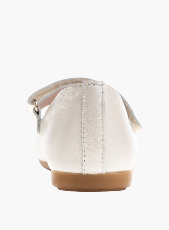 Pablosky Girls' School Ballerina Shoes With Hook And Loop Closure - Image 3