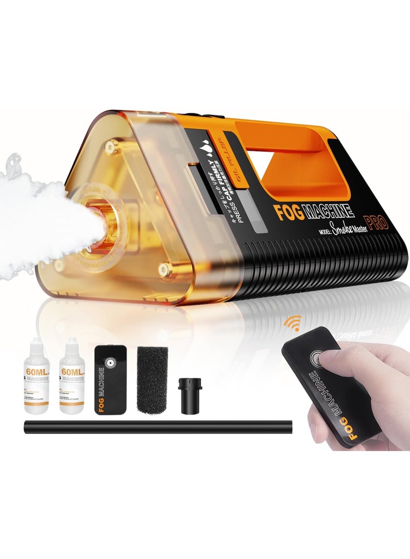 LENSGO Smoke Master Pro Portable Fog Machine – Professional Compact Fogger for Parties, Photography, Stage, and Video Effects - Image 1
