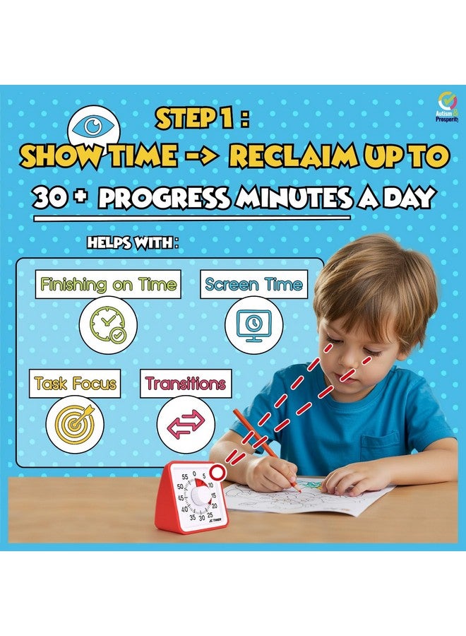 Autism & Prosperity Autism & Prosperity Time Schedule Tasks - Autism Learning Materials, Special Education Autism Sensory Products, Sensory Toys for Kids with Autism, Visual Schedule for Kids with Autism Age 3 4 5 7 8 12  - Image 3