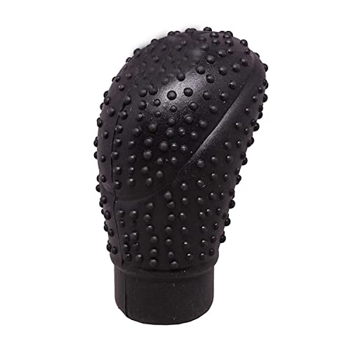Auto Pearl Car Non Slip Soft Silicon Black Color Gear Shift Knob Cover- (Auto Transmission) - Image 1