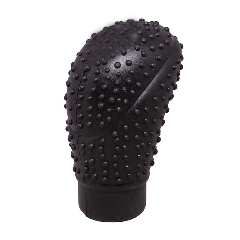 Auto Pearl Car Non Slip Soft Silicon Black Color Gear Shift Knob Cover- (Auto Transmission) - Image 5