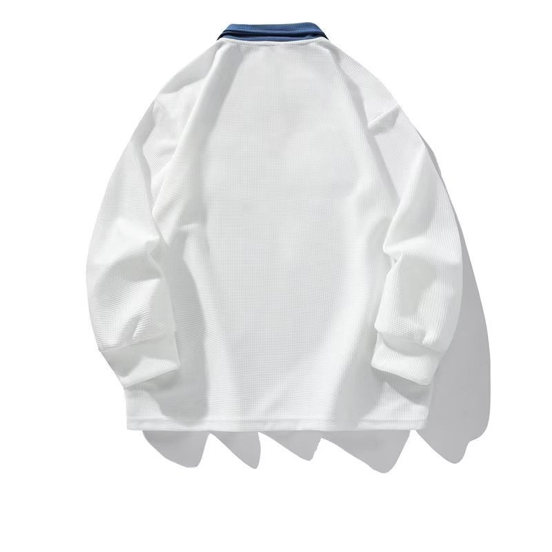 Urban Style Round Neck Spring Fashion New Urban T-shirt Daily Trend Standard Fashion Trendy Men's One-piece Generation - Image 3