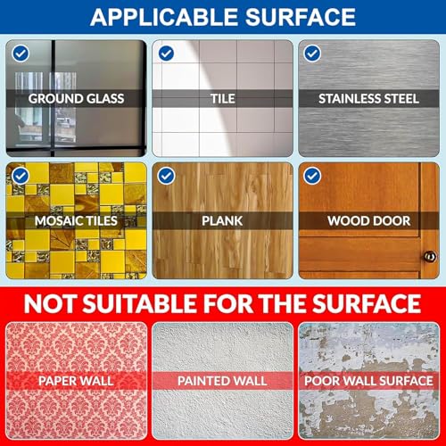 Eightiz 100 Pcs Flower Hook PVC Heavy Duty Self Adhesive Stainless Hooks, Transparent Waterproof and Oilproof Wall Hooks for Kitchen Bathroom Shower Door Outdoor Home Improvement Utility Hook - Image 3