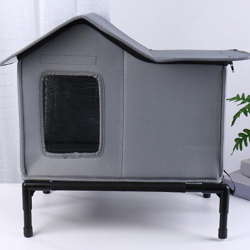 Waterproof Outdoor Cat House Winter Pet Shelter For Garden Balcony Indoor - Image 5