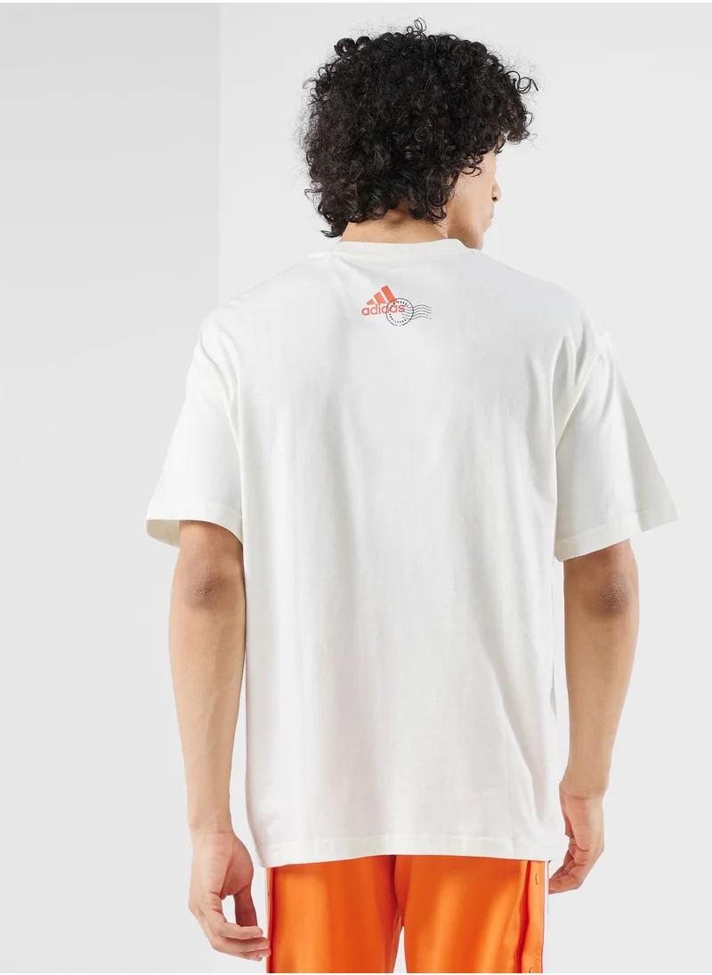 Adidas Dubai Camel T-Shirt