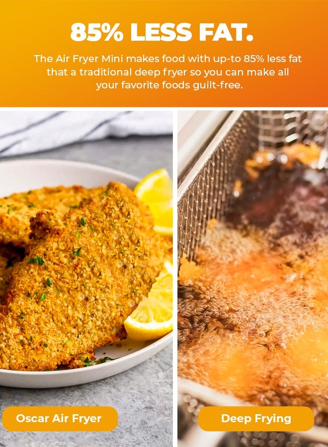 Oscar OAF3LDTB Digital Touch Air Fryer – 3L Capacity with Rapid Air Recycling Technology, Low-Oil Healthy Cooking, Multiple Modes, Non-Stick Basket, Overheat Protection, Compact Space-Saving Design - Image 5