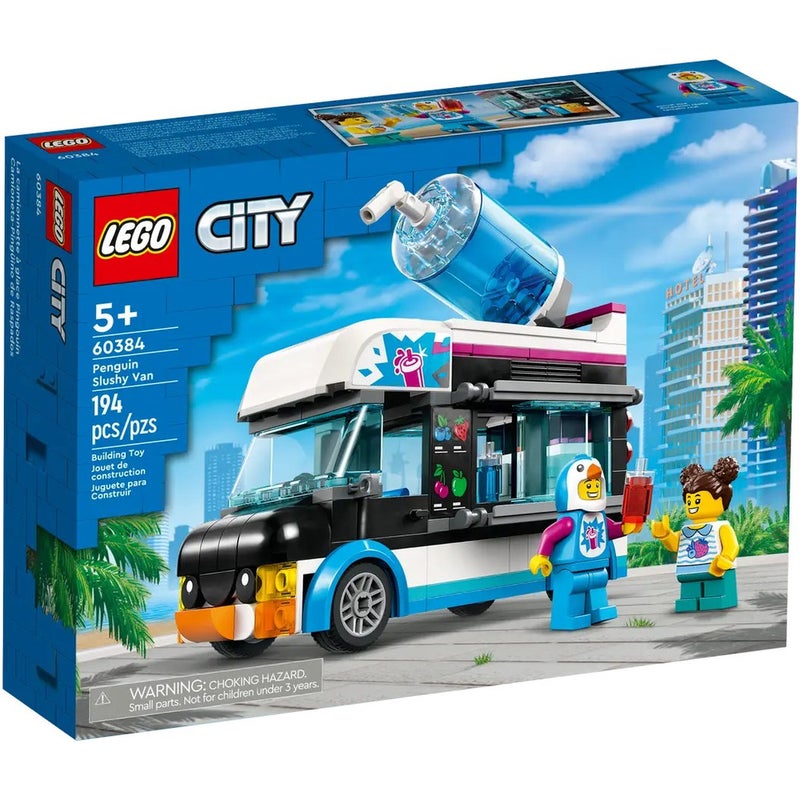 LEGO - City Penguin Slushy Van 194 Pieces - 60384 - Image 1