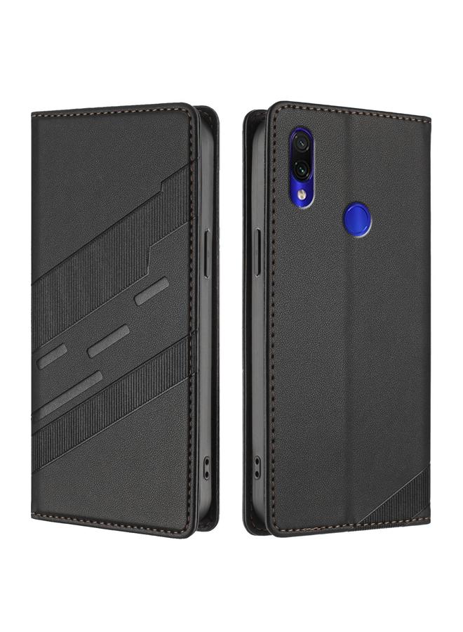 S-TOP Case For Redmi Note 7 Pro Embossed Multi-functional Wallet Retro Leather Phone Case - Image 2