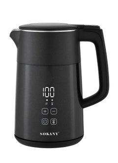 sokany SOKANY Household Temperature Controlled Electric Kettle, 2200W, 1.7L, Plug: British Standard  - Image 1