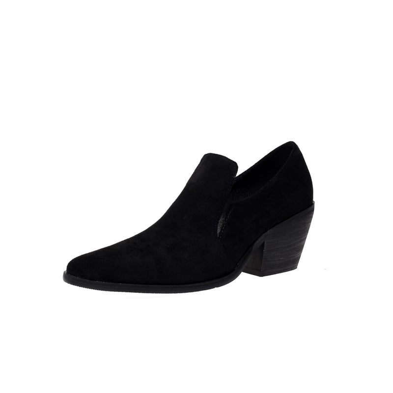 Source Pointed High Heel Suede Spring 40-46 Plus Size Joker Thick Heel Foot Shoes - Image 1