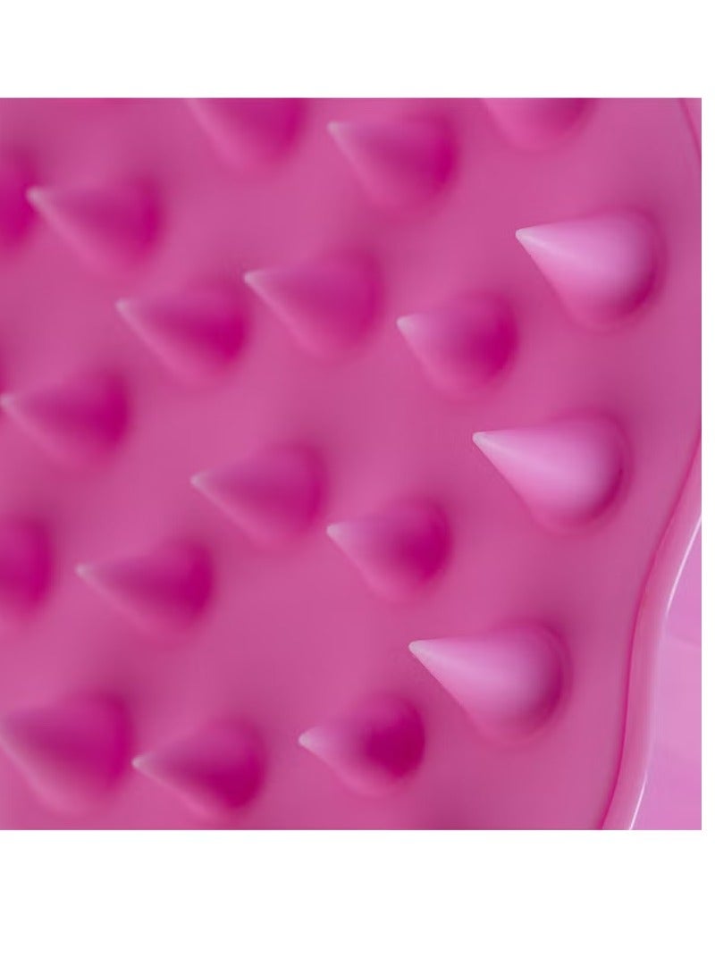 Bubble Scalp Shampoo Brush – Pink | Deep Clean & Scalp Massage - Image 4