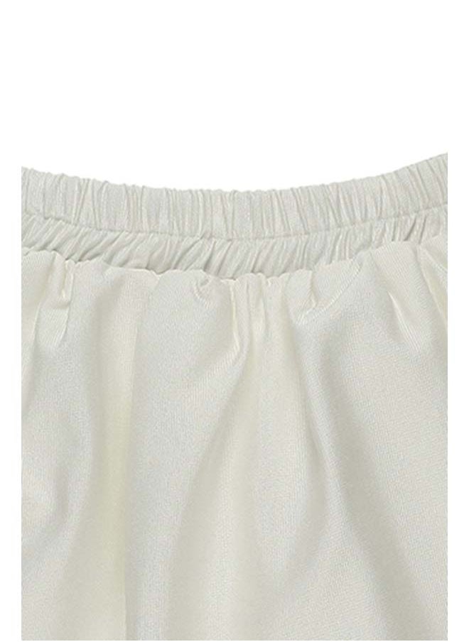 Panco LITTLE FLORALS Tulle Detailed Skirt with Elastic Waist  - Image 3