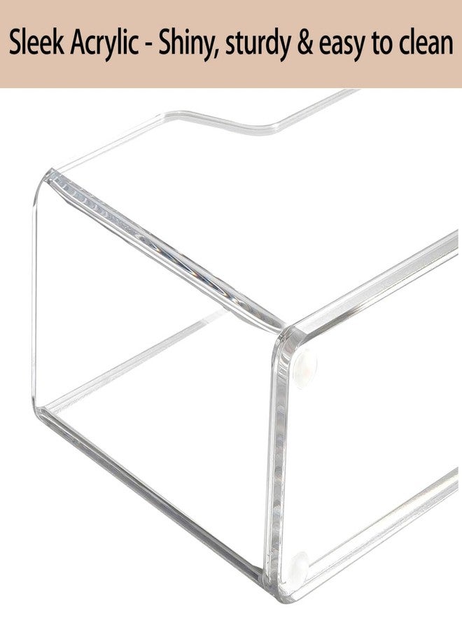 Weiai Acrylic Napkin Holder, Guest Towel Holder Vertical for Bathroom, Dining Table Napkin Tray for Home, Restaurant, Kitchen 2Pack - Image 4