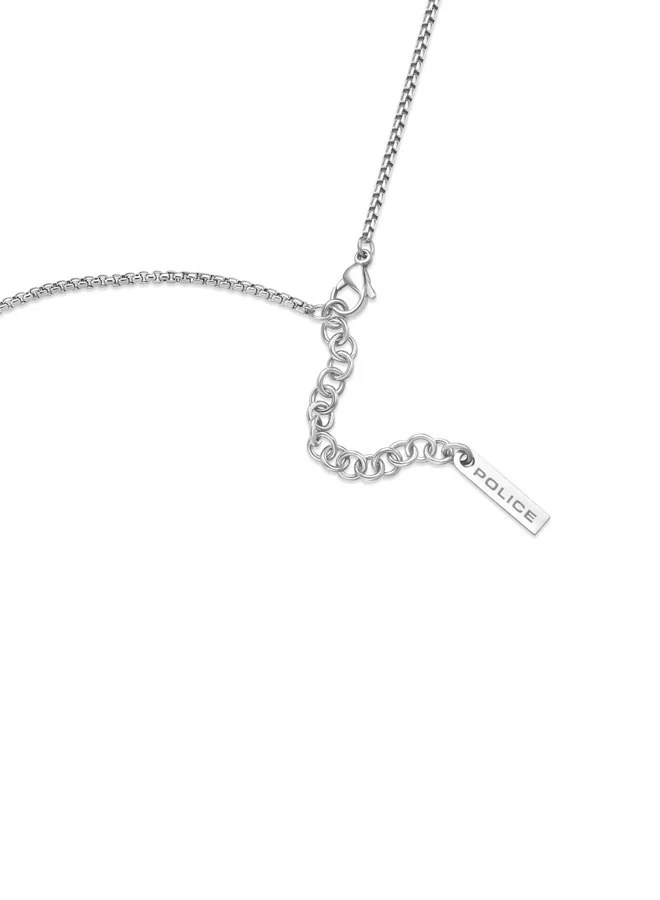 POLICE  Spirit Two-Tone Cross and Wing Logo Pendant Necklace For MenPEAGN0036403 for Men | Best Price UAE