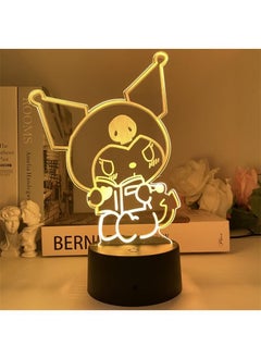 USB small night light Kuromi anime seven color night light