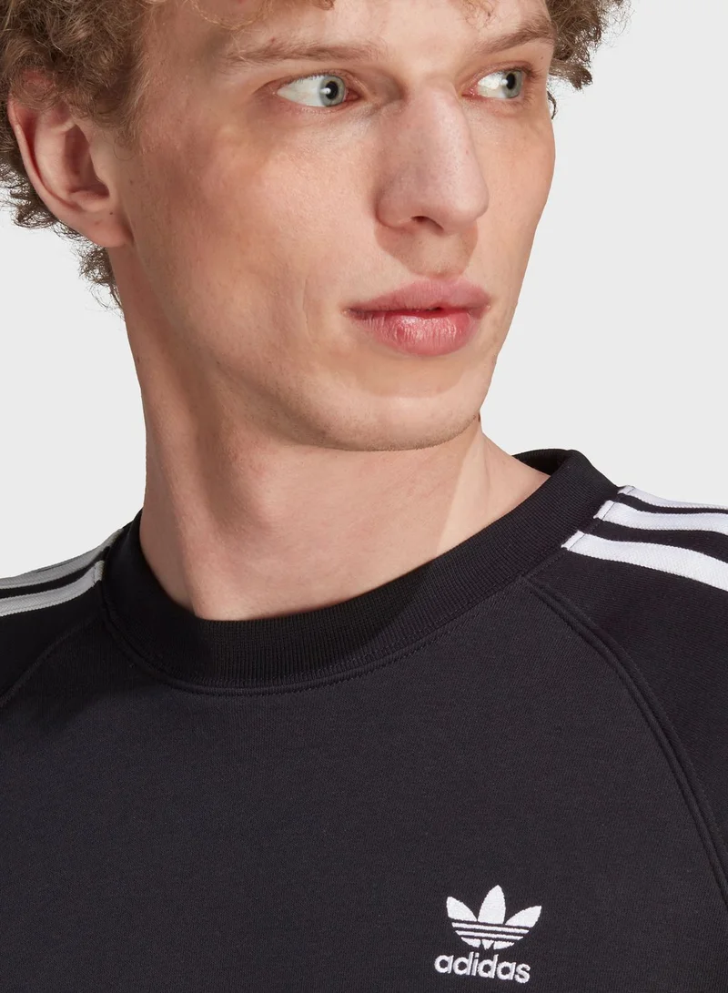 adidas Originals Classic 3 Stripe Sweatshirt