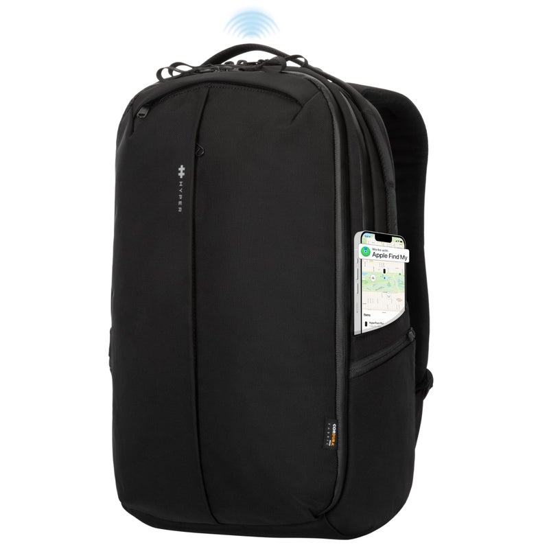 HyperPack Pro 22L Slim Travel Backpack with Find My Compatibility Fits up to 16 Laptop Anti Theft wRFID Protective Pocket - Image 2