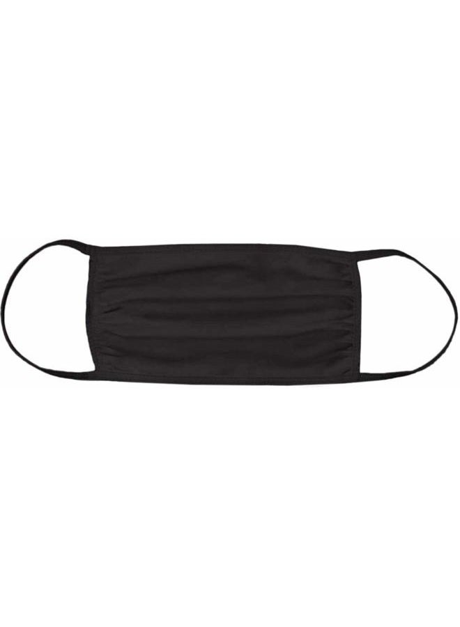 Hanes Reusable Cotton Face Mask 50 Count (Pack of 1), Black, 50 Count (Pack of 1) - Image 4