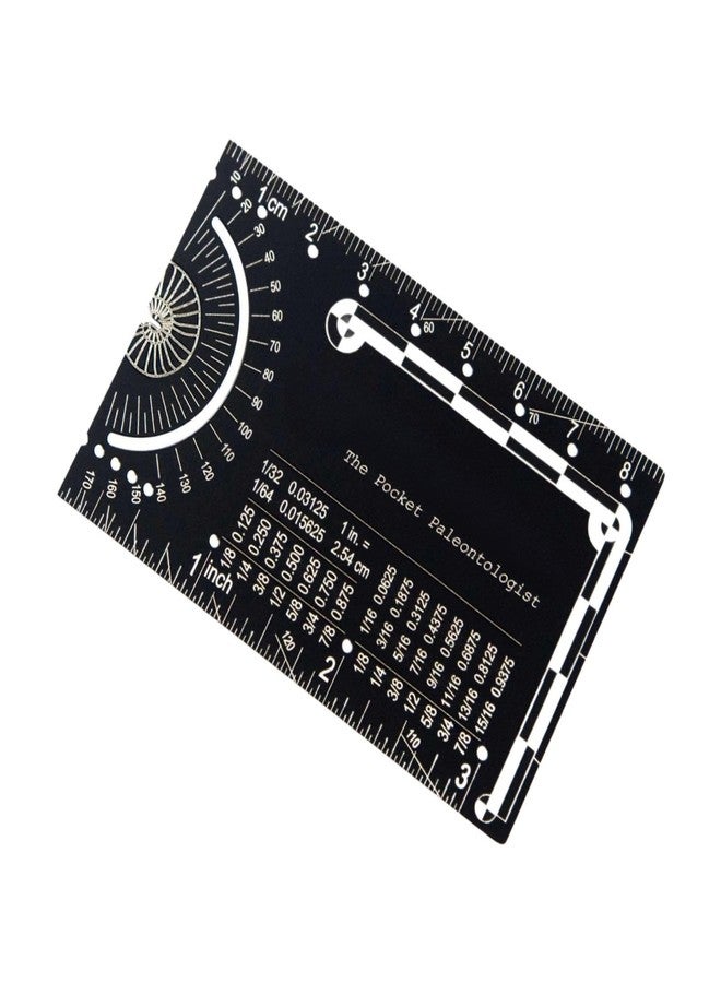 ATORSE™ Pocket Ruler Metric Tool Small Metal Ruler Scale for Industrial Geeks Techie Paleontologist|Home & Garden | Tools | Measuring & Layout Tools | Measuring Tapes & Rulers - Image 5