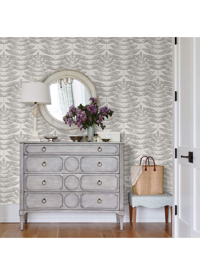 NuWallpaper Nus3263 Terrain Peel & Stick Wallpaper Grey  - Image 2