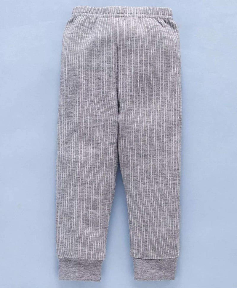 NEVA Premium Unisex Thermal Bodywarmer Lower Bottom & Trouser for Kids (Pack of 2)(Grey) - Image 4