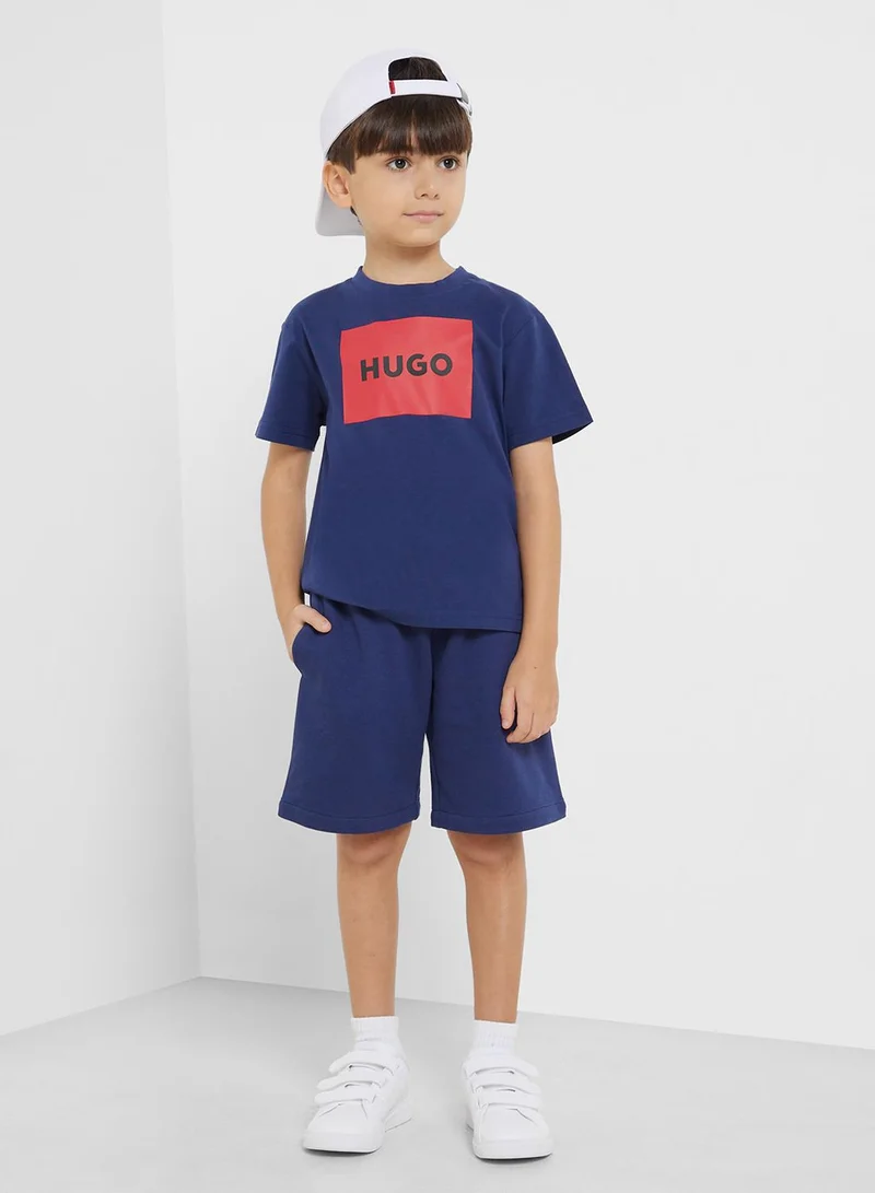 HUGO Kids Logo Shorts