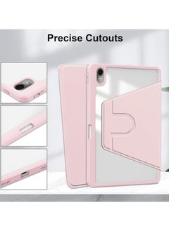 General Case Compatible with Huawei MatePad 11.5 S (2024)/MatePad Air 2023/MatePad 11.5 2023 with Pencil Holder, Clear Back Case 360 Degree Swivel Stand Cover with Auto Sleep/Wake  - Image 4